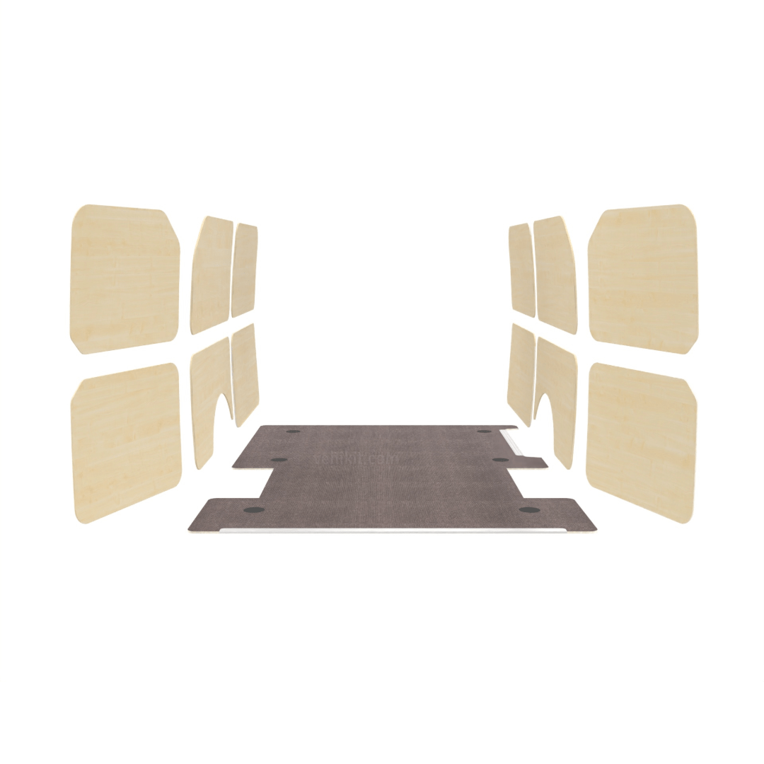 Laadvloer premium vliegtuigrails